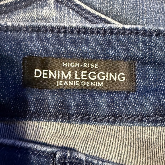 WHBM High-Rise Denim Legging size XL - Picture 6 of 12